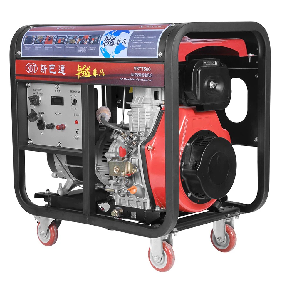 반 트럭 용 디젤 발전기